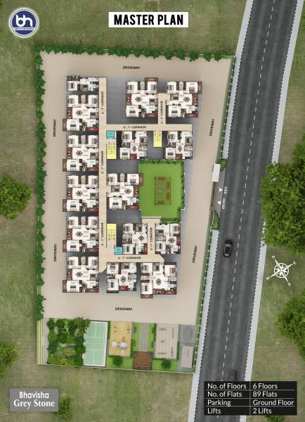  grey-stone Grey Stone Cluster Plan From 1st To 6th Floor