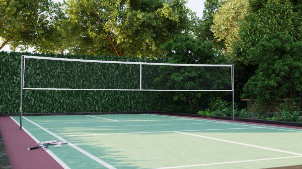  grey-stone Badminton Court