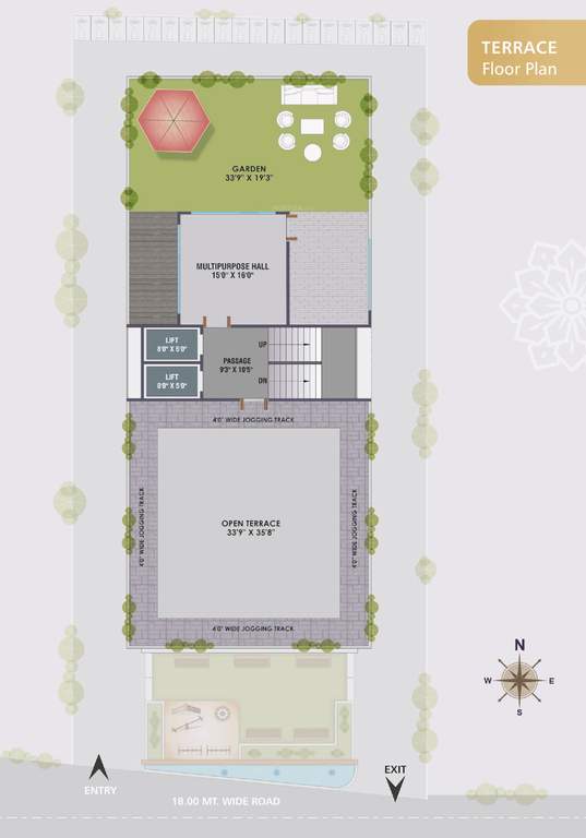  aarna bliss Block A Cluster Plan