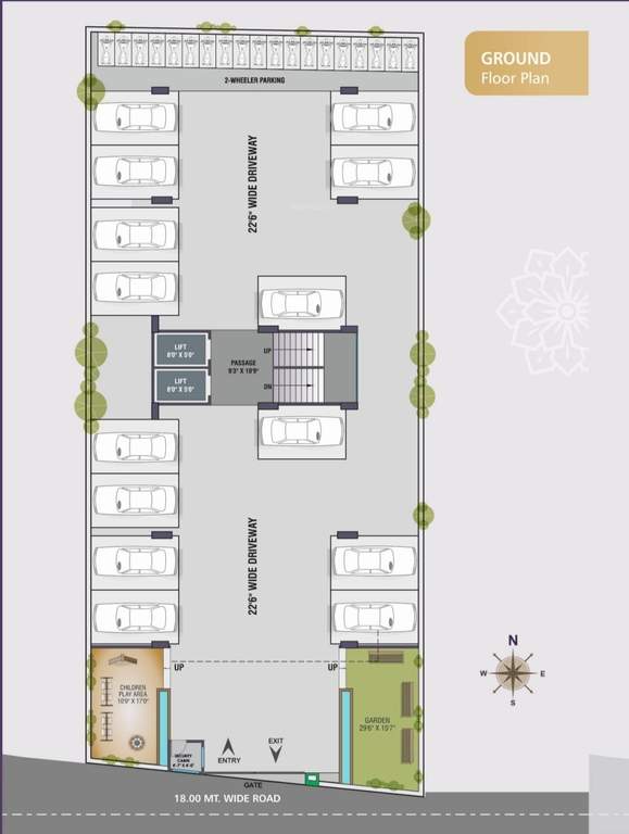  aarna bliss Block A Cluster Plan