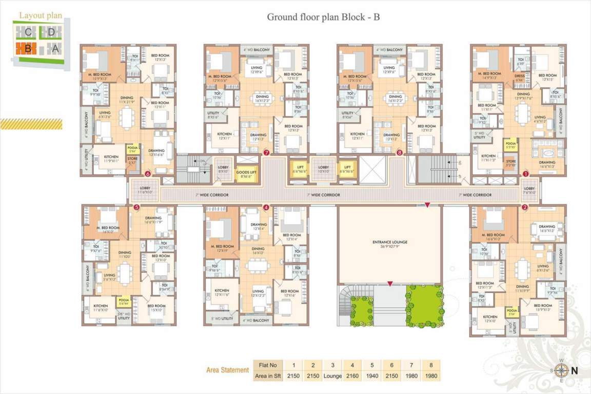  rvr udaya creative RVR Udaya Creative Cluster Plan