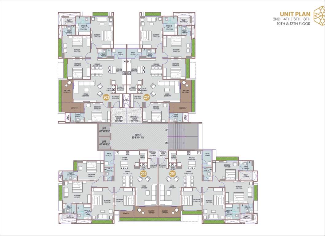  aurum legacy Aurum Legacy Cluster Plan For Even Floor