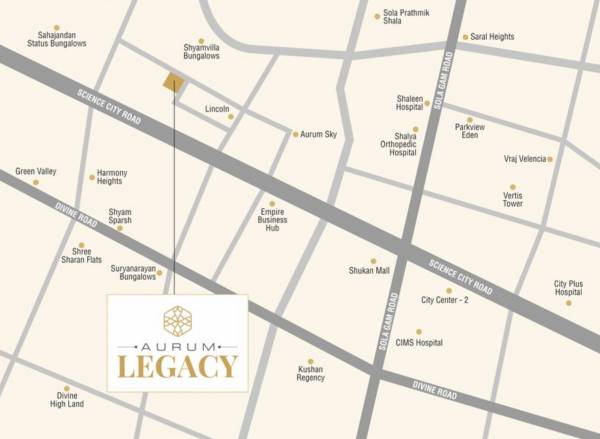  aurum-legacy Location Plan
