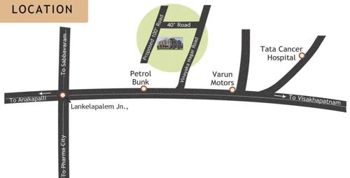 Location Plan vaibhavs-sai-prasanna-enclave Location Plan