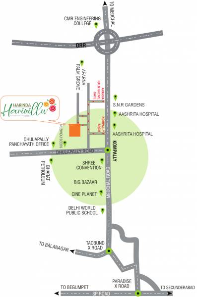  hrinda-harivillu Location Plan