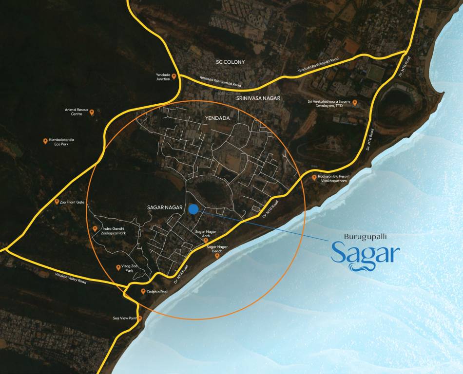 sagar Location Plan