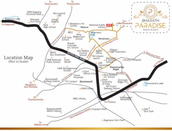  paradise Location Plan