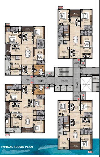 Block A Cluster Plan one Block A Cluster Plan
