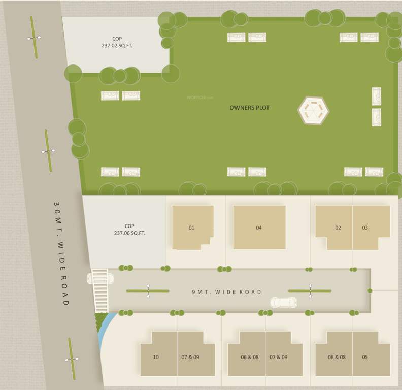  redcoral villa Layout Plan