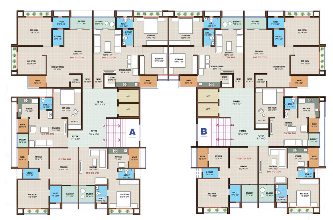  naroda 70 B Cluster Plan