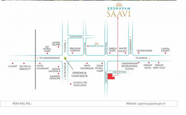  keshavam-saavi Location Plan