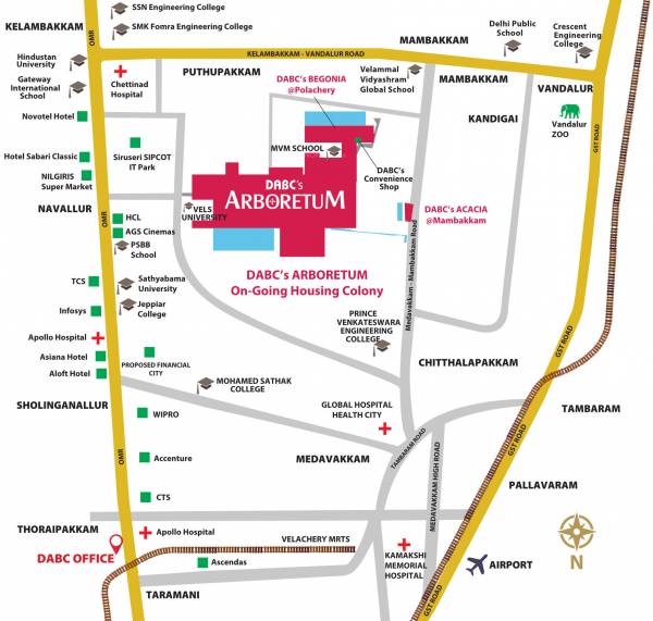  dahlia-villa Location Plan
