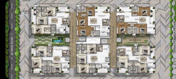 Block A Cluster Plan avenues-9 Block A Cluster Plan