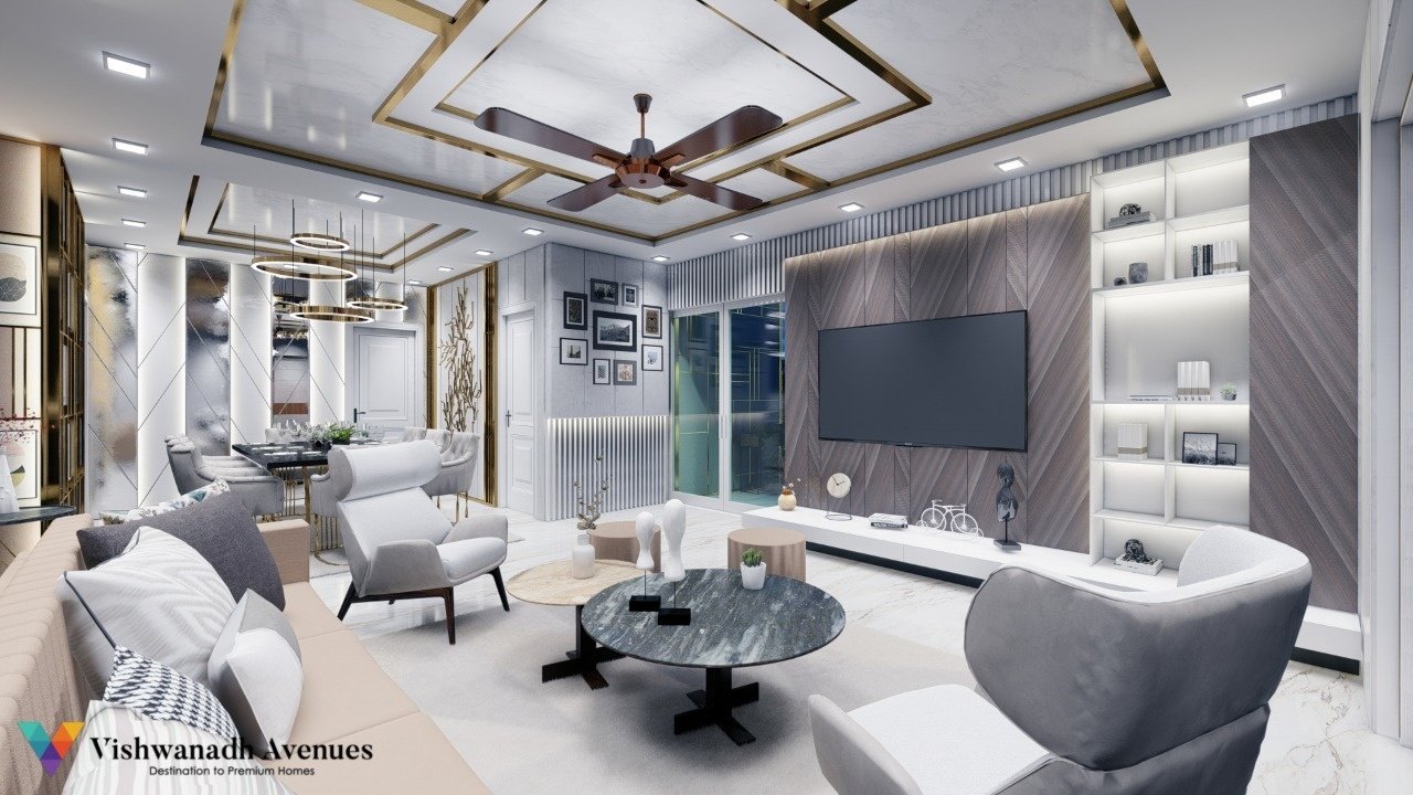  v9 the sky Living Area