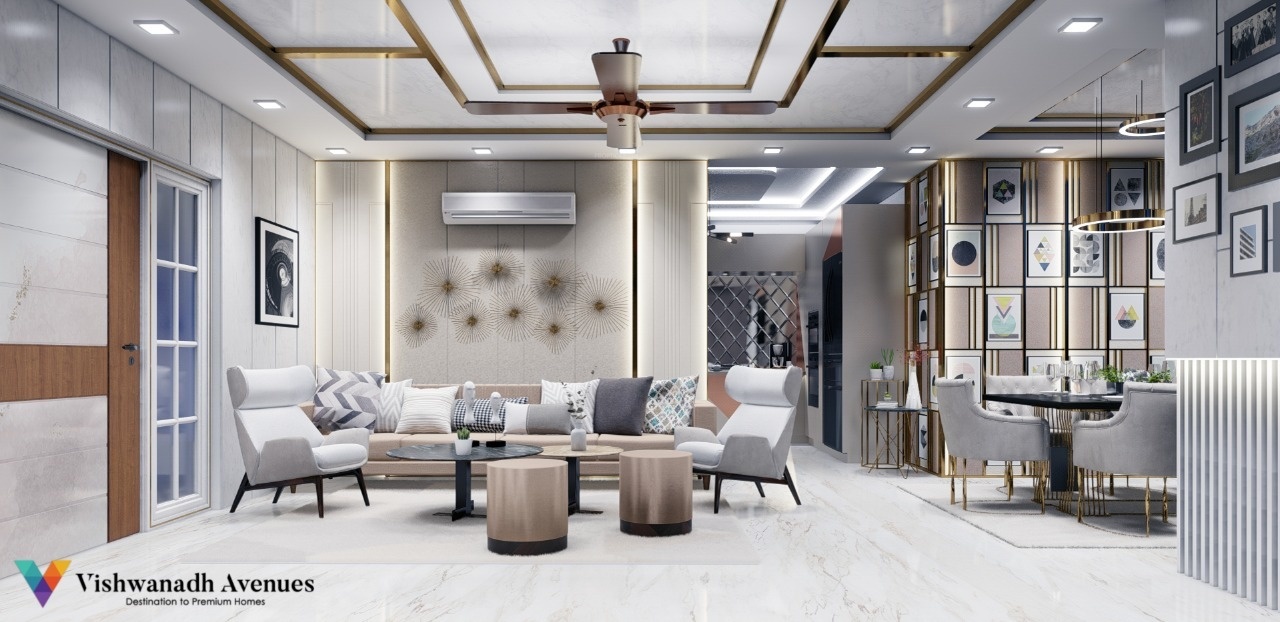  v9 the sky Living Area