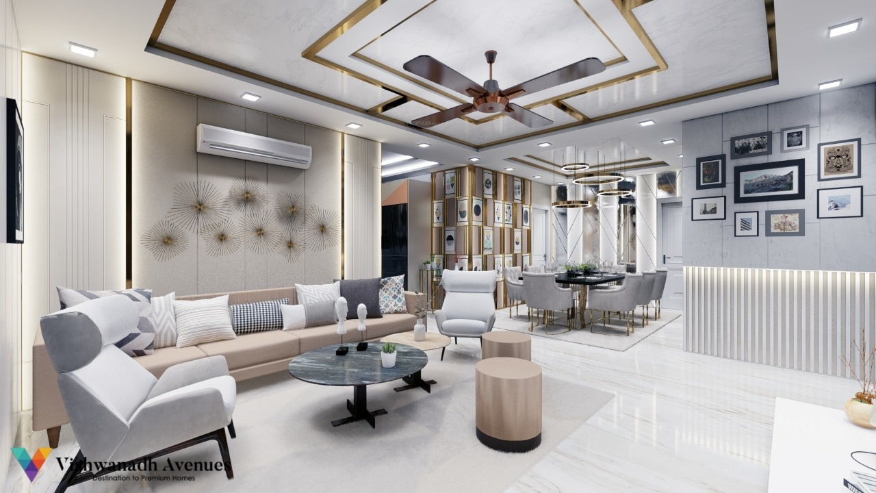  v9 the sky Living Area