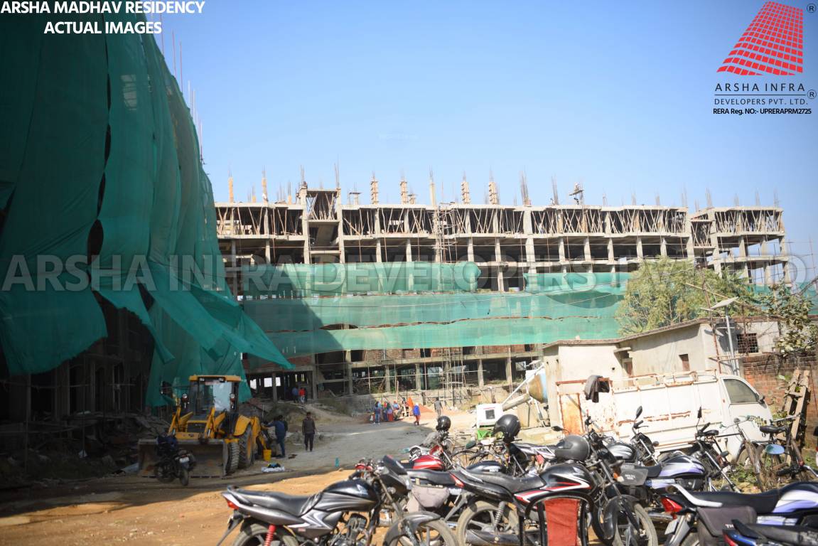  madhav residency Construction Status Jan 22