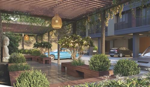  sahajanand-shine Car Parking