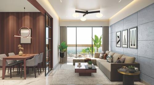  sahajanand-shine Living Area