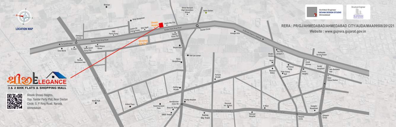  elegance Location Plan