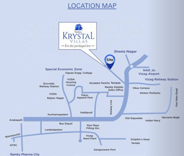  krystal-villas Location Plan