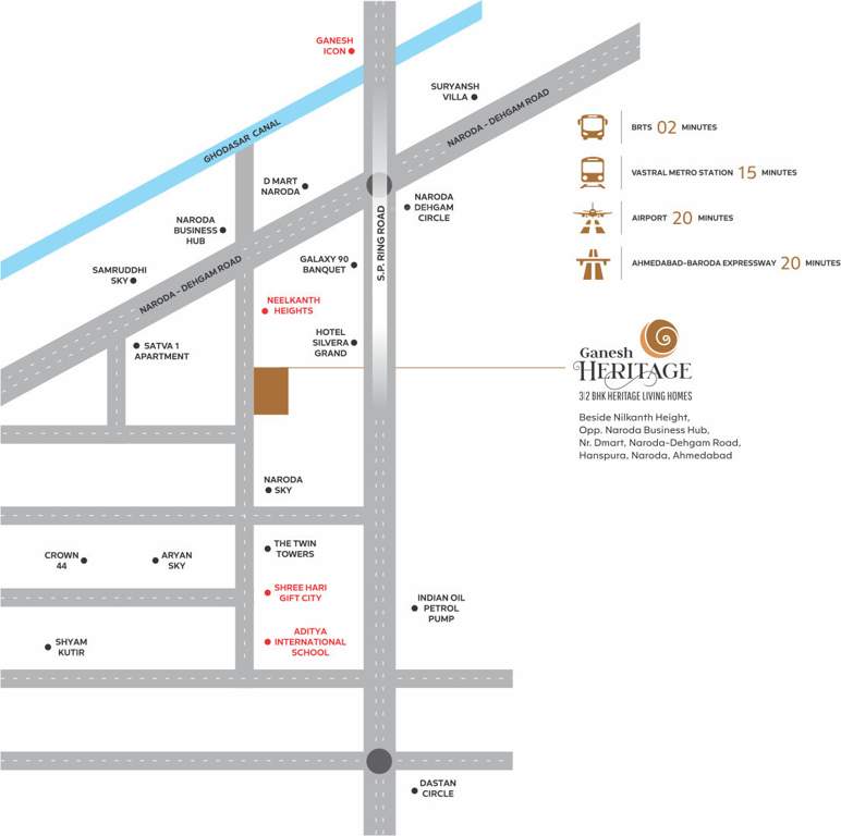  heritage Location Plan