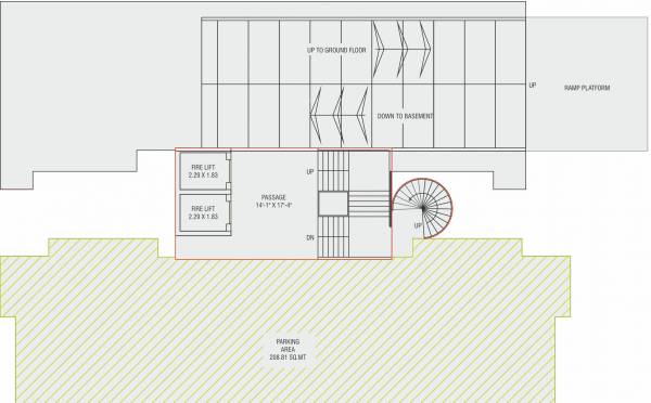 Block B Cluster Plan for ground Floor sky Block B Cluster Plan for ground Floor