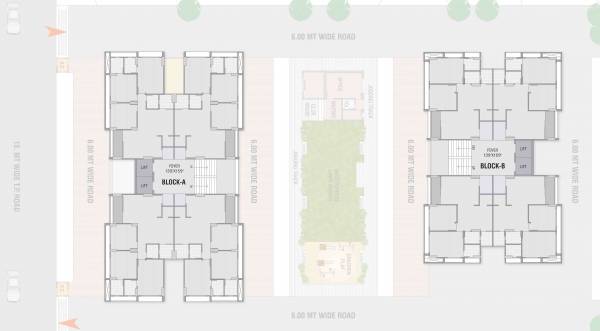  aniket-heights Block A Cluster Plan