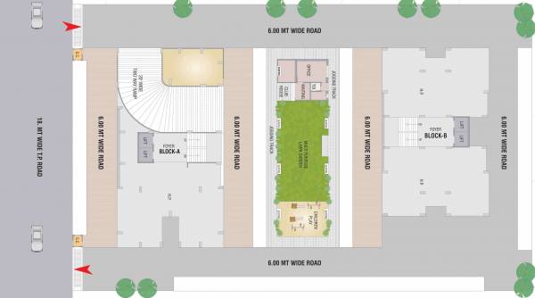  aniket-heights Block B Cluster Plan