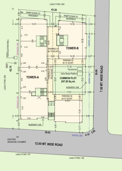 Layout Plan fuldwar-residency Layout Plan