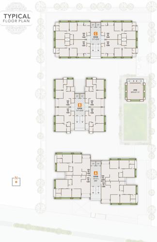  sydney-lifestyle Block A , Block B, Block C Cluster Plan from 1st to 13th Floor