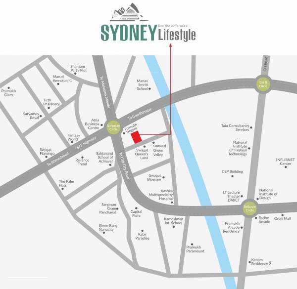  sydney-lifestyle Location Plan