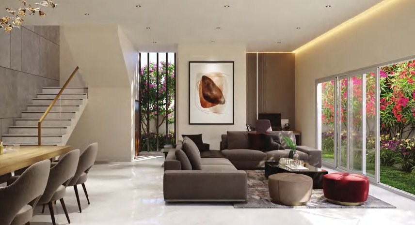  the promenade Living Area