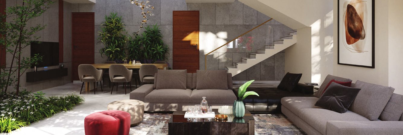  the promenade Living Area