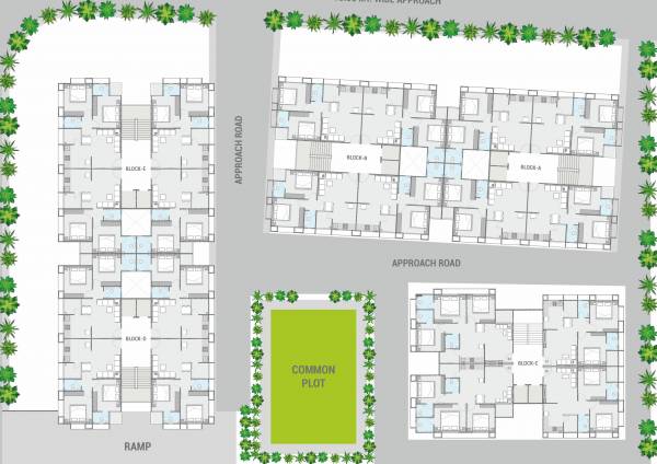  madhav-ananta A,B,C,D,E Cluster Plan For Typical