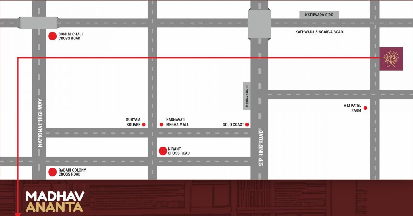  madhav ananta Location Plan
