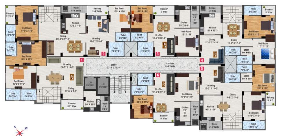  meeradhe dreams Meeradhe Dreams Cluster Plan