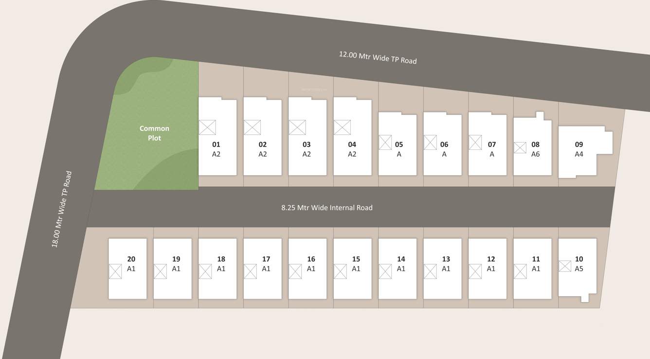  arcus courtyard Layout Plan