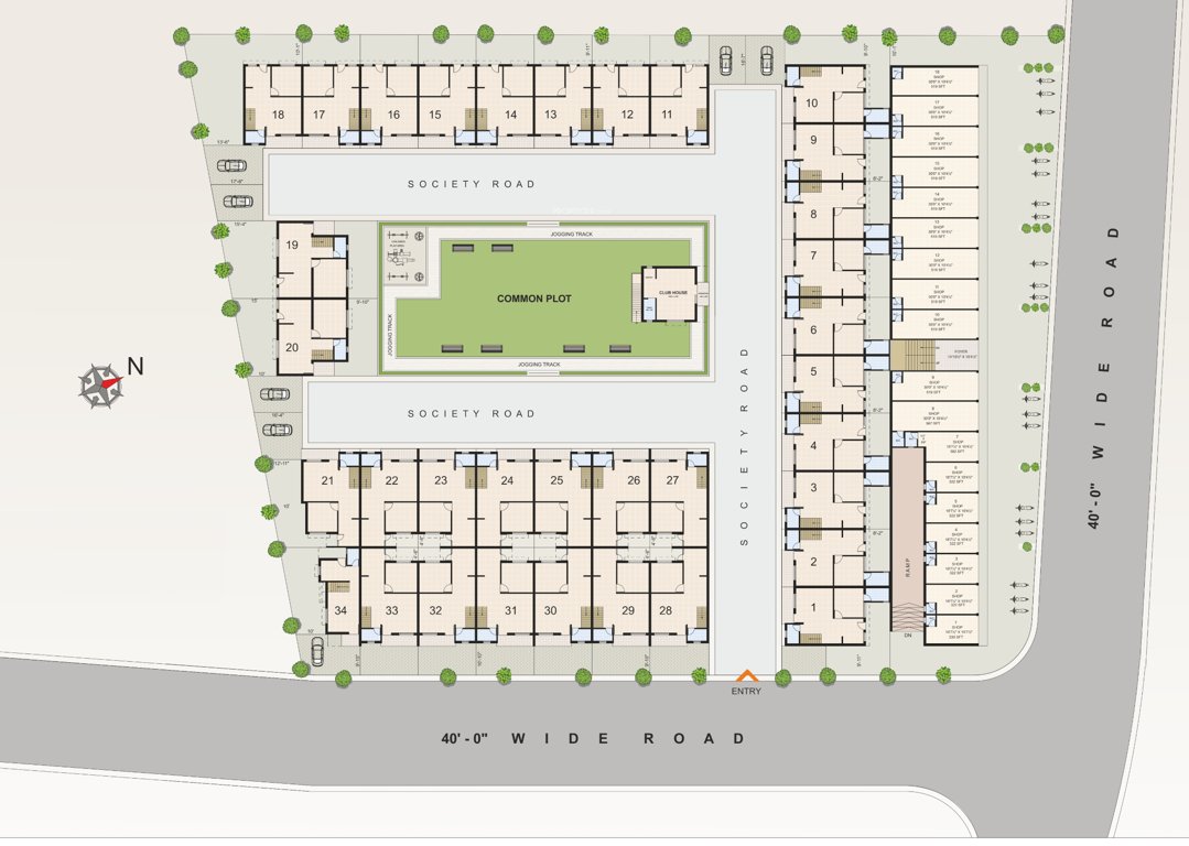  lakeview 2 Layout Plan