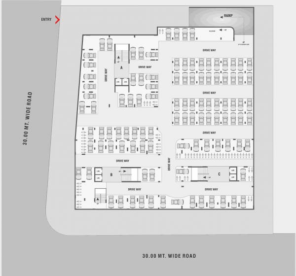  maple-heights A,B,C  Cluster Plan For Basement