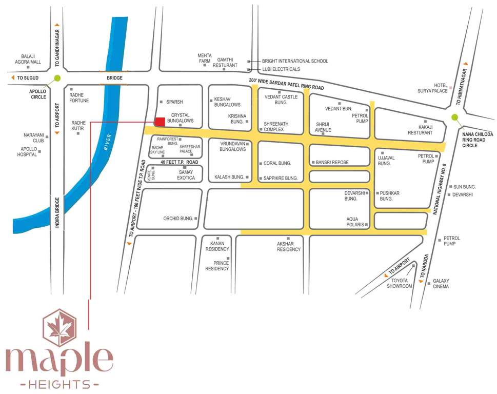  maple heights Location Plan