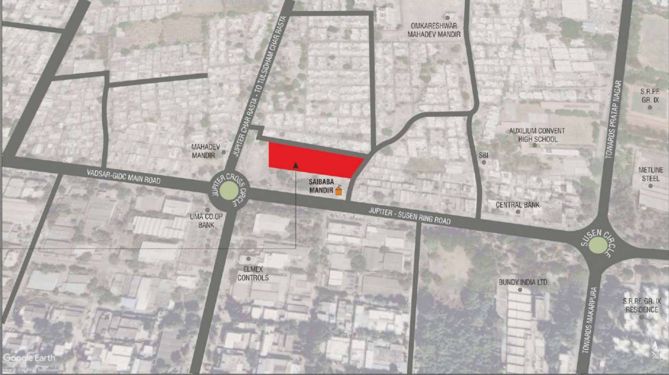  seven sky Location Plan