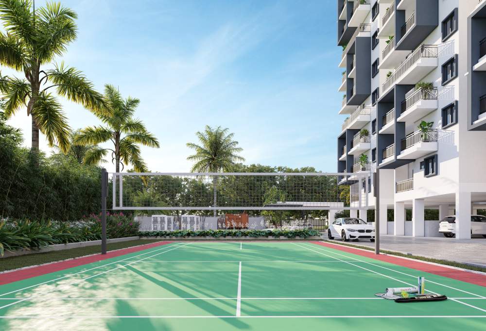  the royal park Badminton Court