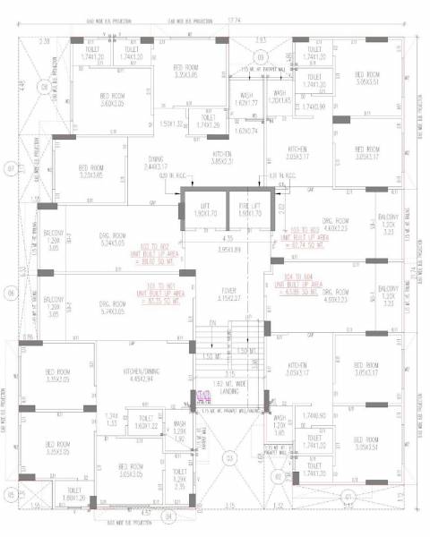  aarambh-residency Aarambh Residency Cluster Plan For Typical