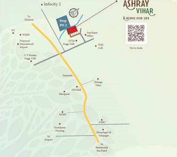 Location Plan ashray-vihar Location Plan
