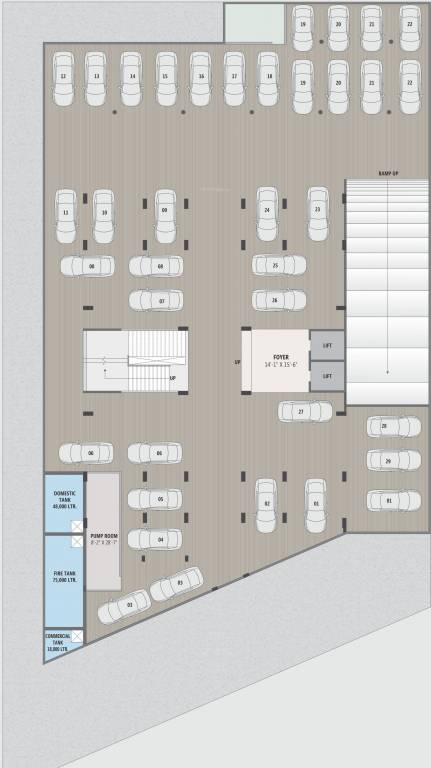  haven Block 1 Cluster Plan For Basement