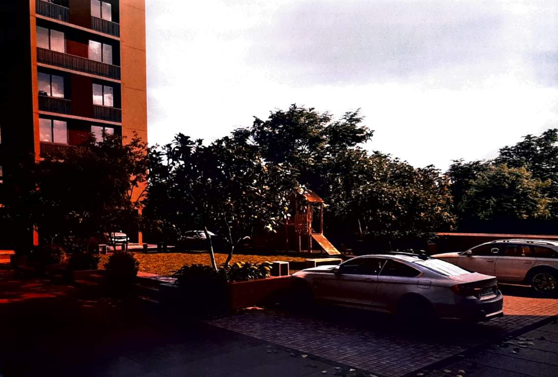  vishala residency Landscape Garden and Tree Planting