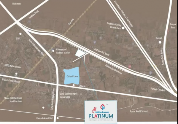  siddheshwar-plaza Location Plan