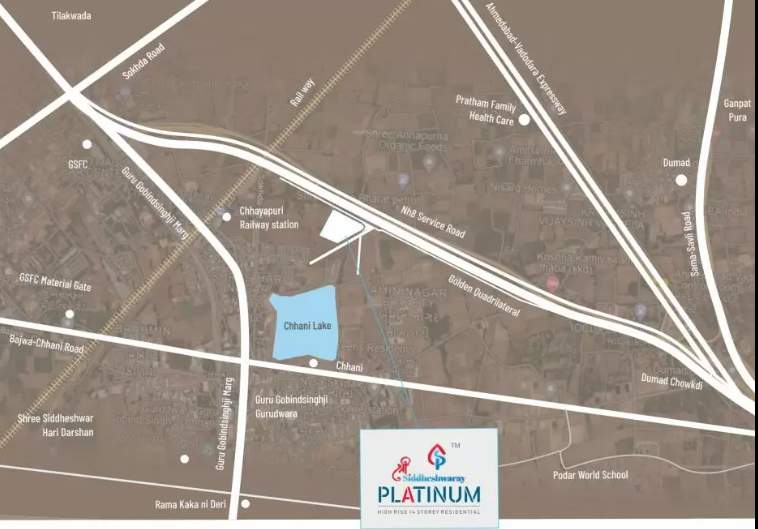  siddheshwar plaza Location Plan