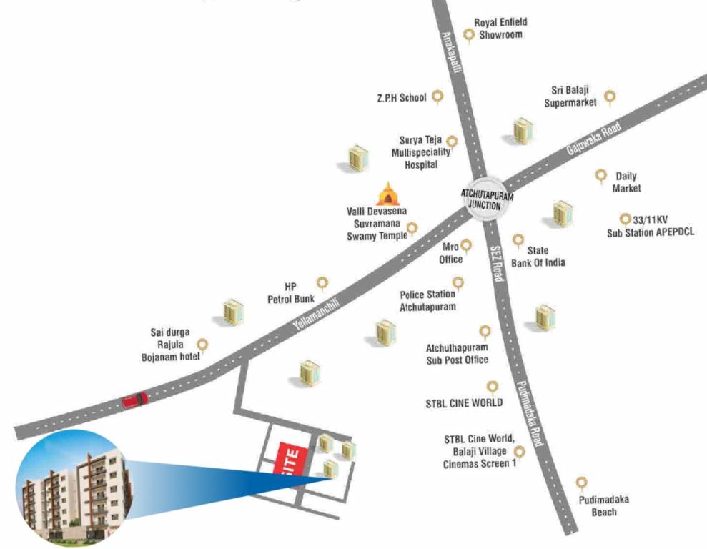 avl garudadri Location Plan